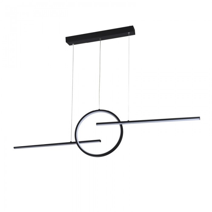 Azzardo Lampa Wisząca Lauren 3-Step Dimm  Czarna
