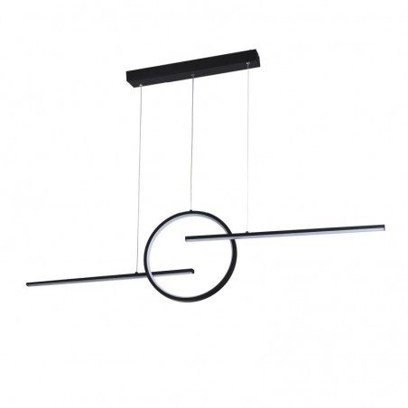 Azzardo Lampa Wisząca Lauren 3-Step Dimm  Czarna