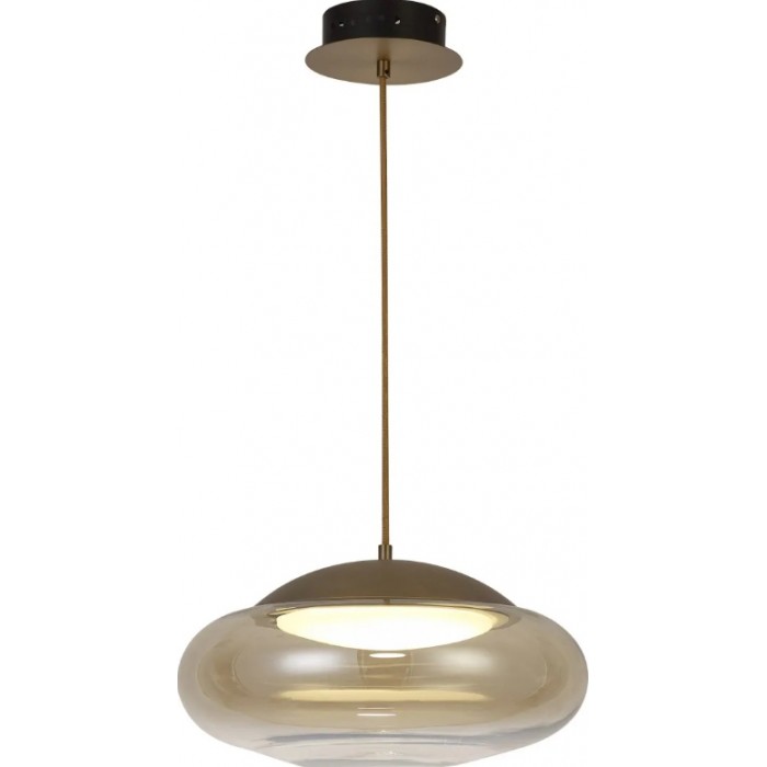 Azzardo Lampa Wisząca Helena C Mosiądz