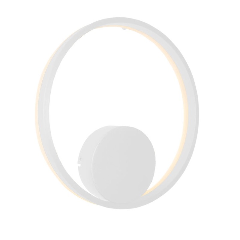 Azzardo Lampa Ścienna Halo 40 Wall Biała