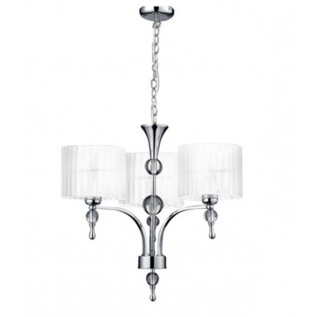 Azzardo Lampa Wisząca Impress 3 Biała