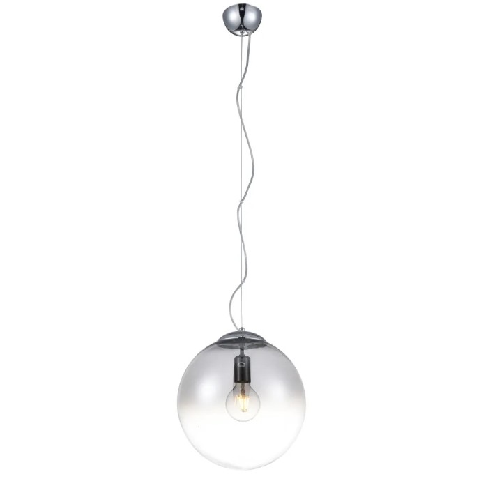 Azzardo Lampa Wisząca Iris 30 Srebrna