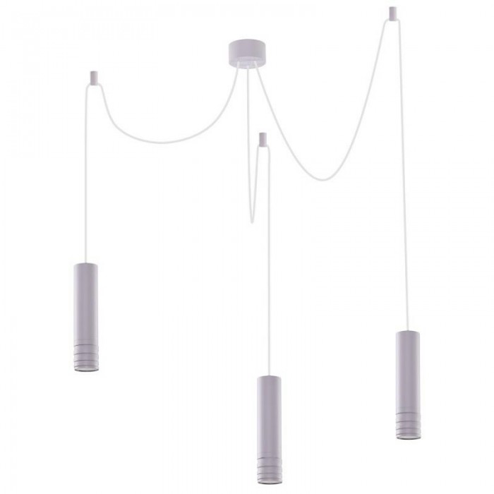 Azzardo Lampa Wisząca Locus L Pendant 3   Biała