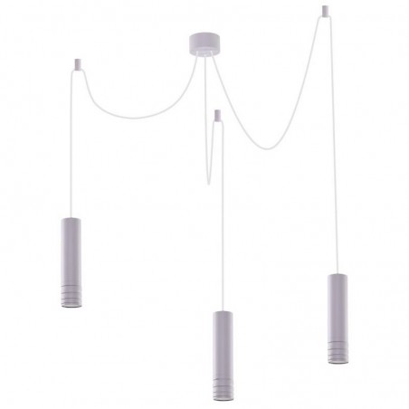 Azzardo Lampa Wisząca Locus L Pendant 3   Biała