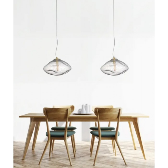Azzardo Lampa Wisząca Ines 35 Złota