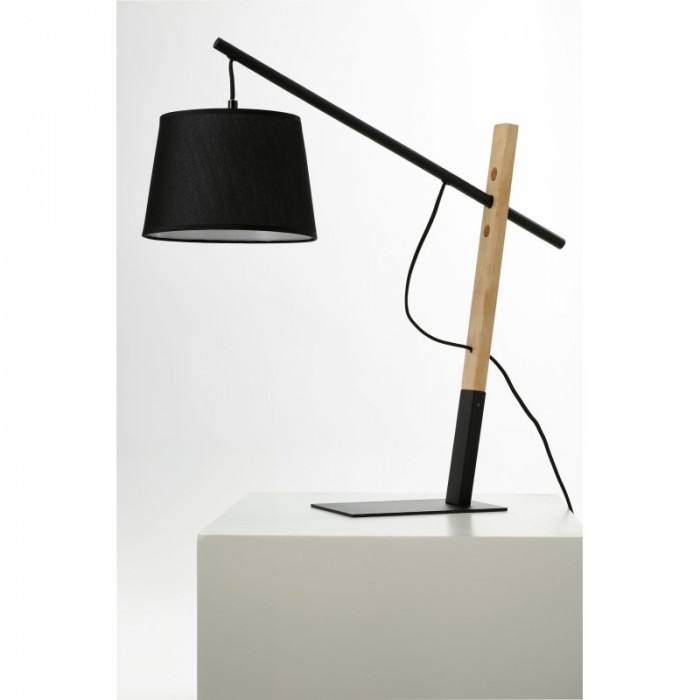 Azzardo Lampa Biurkowa Garda Table        Czarna