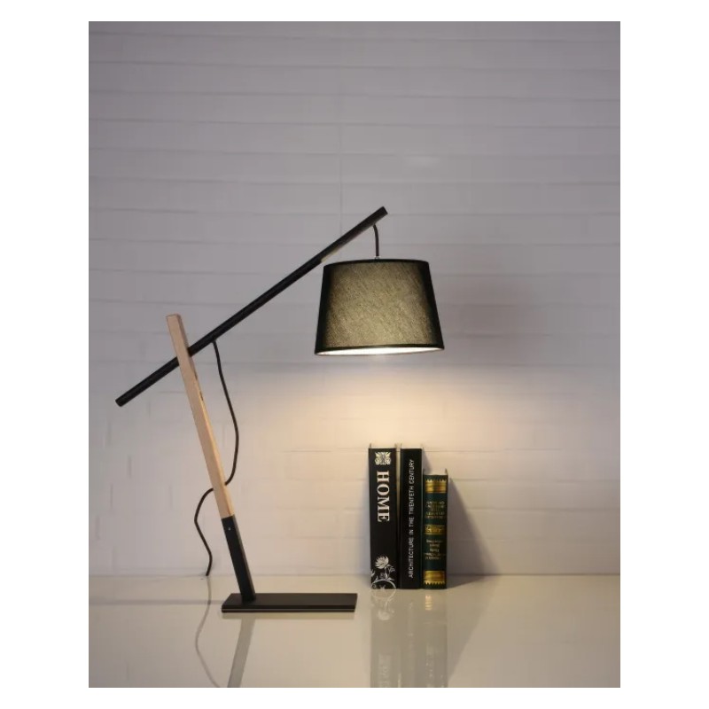 Azzardo Lampa Biurkowa Garda Table        Czarna