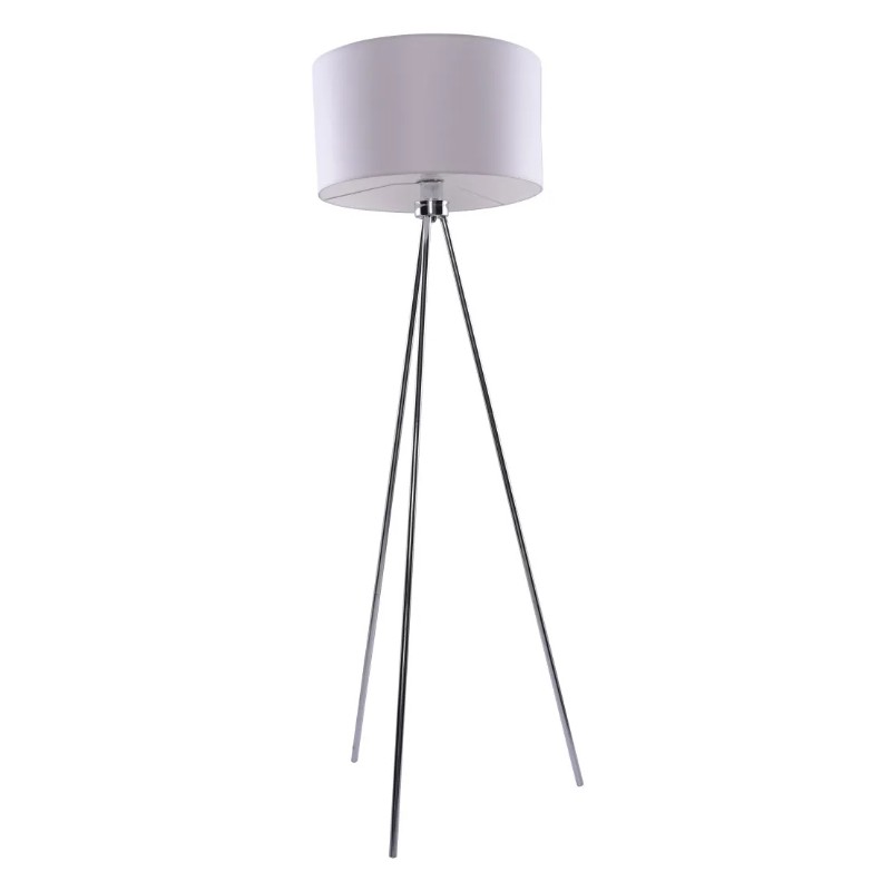 Azzardo Lampa Podłogowa Finn Biała
