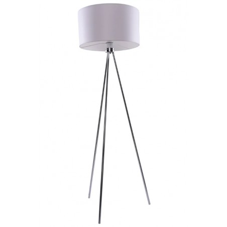 Azzardo Lampa Podłogowa Finn Biała