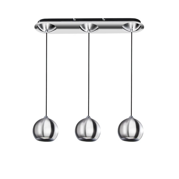 Azzardo Lampa Wisząca Gulia 3 Chrom