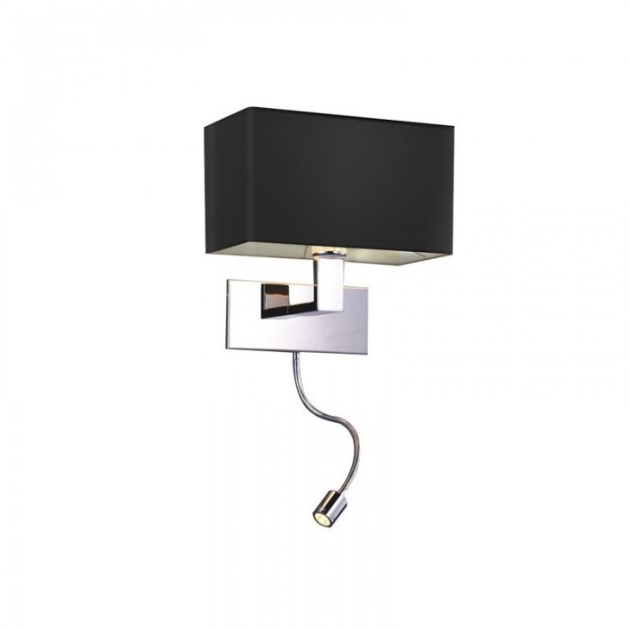 Azzardo Lampa Ścienna Martens Wall Led    Czarna