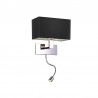 Azzardo Lampa Ścienna Martens Wall Led    Czarna