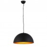 Azzardo Lampa Wisząca Modena 40 Czarna    / Złota