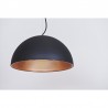 Azzardo Lampa Wisząca Modena 40 Czarna    / Złota