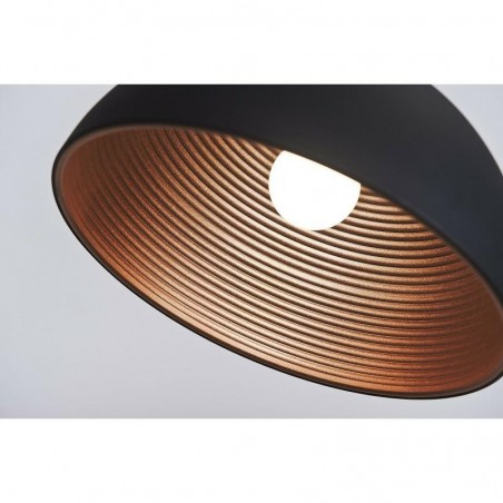 Azzardo Lampa Wisząca Modena 40 Czarna    / Złota