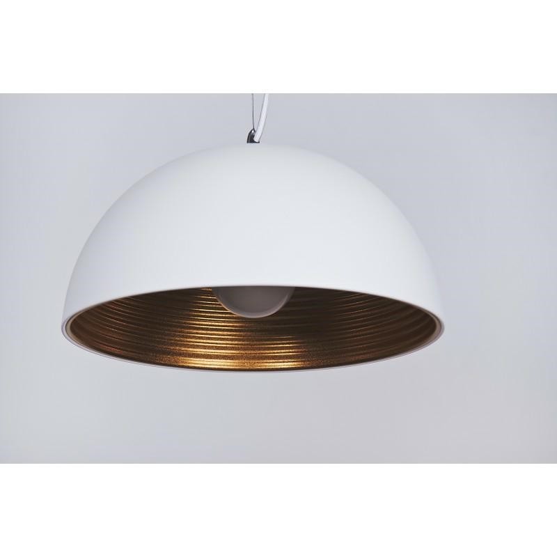 Azzardo Lampa Wisząca Modena 40 Biała /   Złota