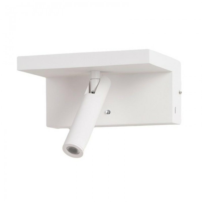 Azzardo Lampa Ścienna Hylla Wall Nfc      Charger Biała
