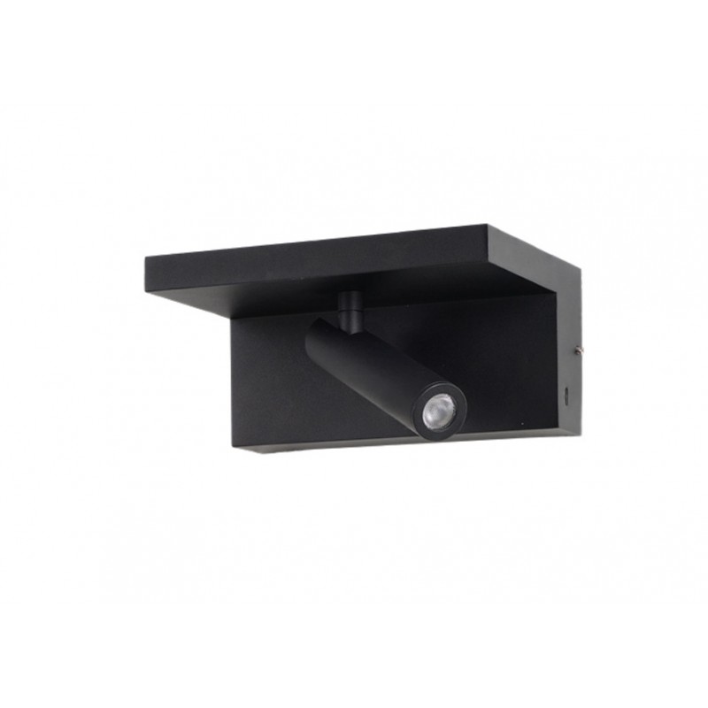Azzardo Lampa Ścienna Hylla Wall Nfc      Charger Czarna