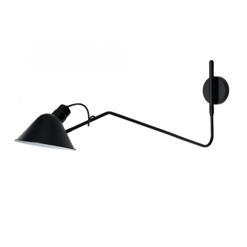 Azzardo Lampa Ścienna Drago Wall Czarna
