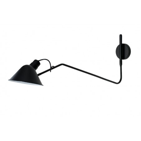 Azzardo Lampa Ścienna Drago Wall Czarna