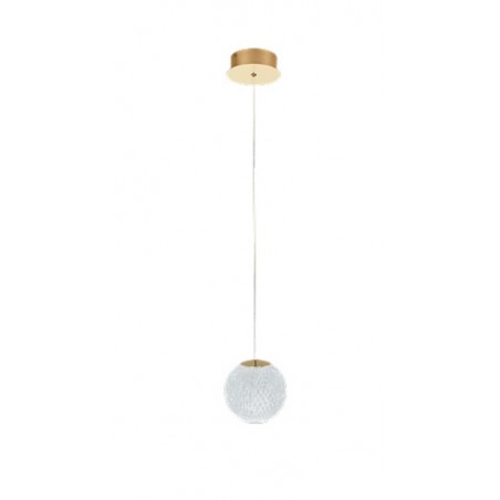 Azzardo Lampa Wisząca Edem 1 Złota