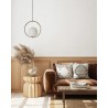 Azzardo Lampa Wisząca Jumbo 1 Złota