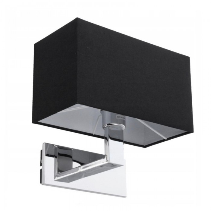 Azzardo Lampa Ścienna Martens Wall        Czarna