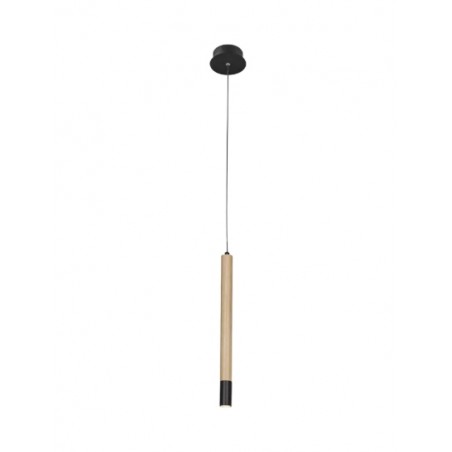 Azzardo Lampa Wisząca Izolda 1 Brązowa    / Drewno