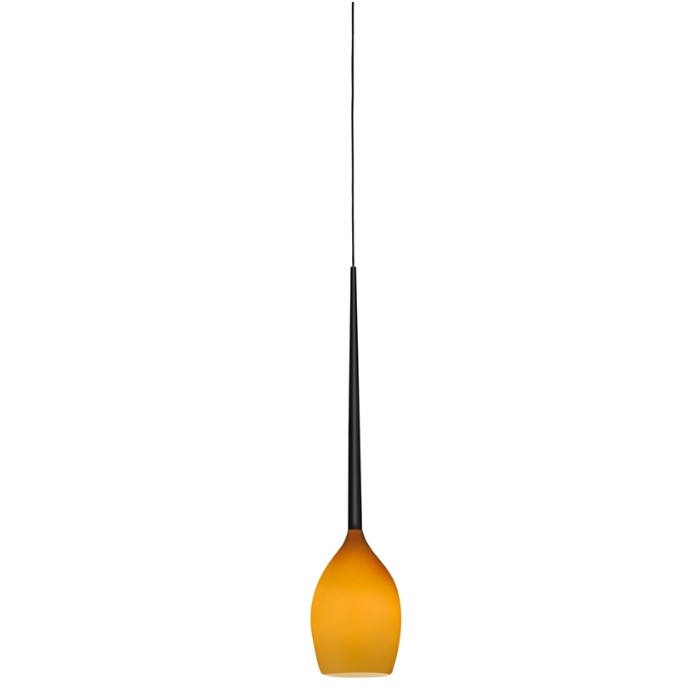 Azzardo Lampa Wisząca Izza 1 Bursztynowa