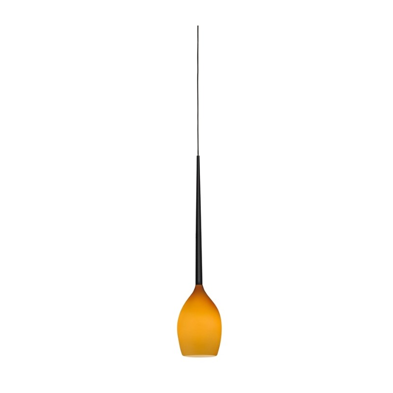 Azzardo Lampa Wisząca Izza 1 Bursztynowa