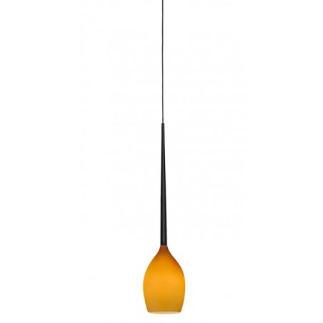 Azzardo Lampa Wisząca Izza 1 Bursztynowa