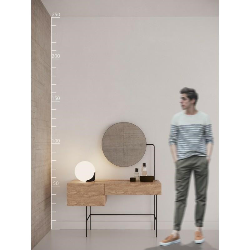 Azzardo Lampa Biurkowa Aris 1 Czarna