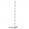 Azzardo Lampa Podłogowa Johnny Rgb Floor  Czarna