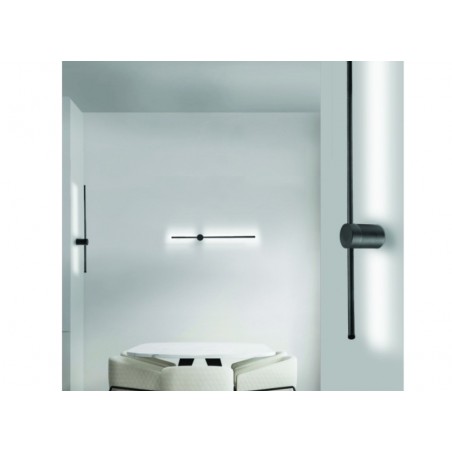 Azzardo Lampa Ścienna Graziano Wall 55    Czarna