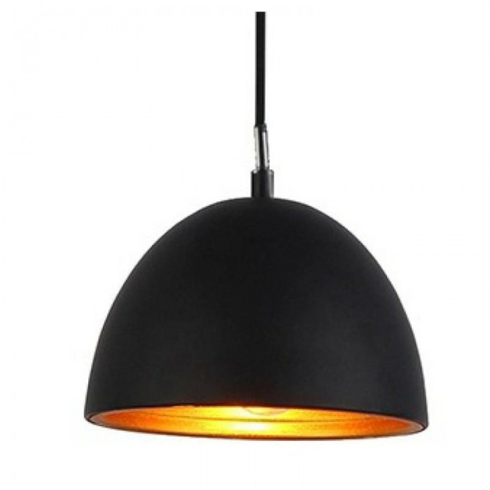 Azzardo Lampa Wisząca Modena 18 Czarna    / Złota