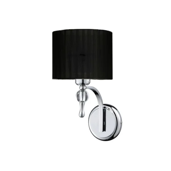 Azzardo Lampa Ścienna Impress Czarna