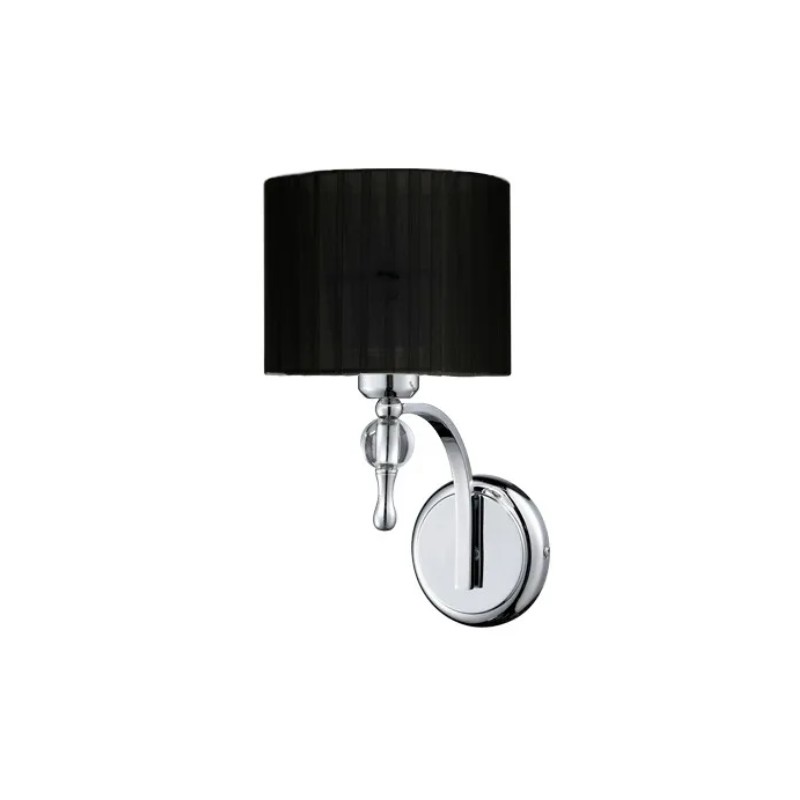 Azzardo Lampa Ścienna Impress Czarna