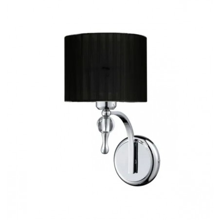 Azzardo Lampa Ścienna Impress Czarna