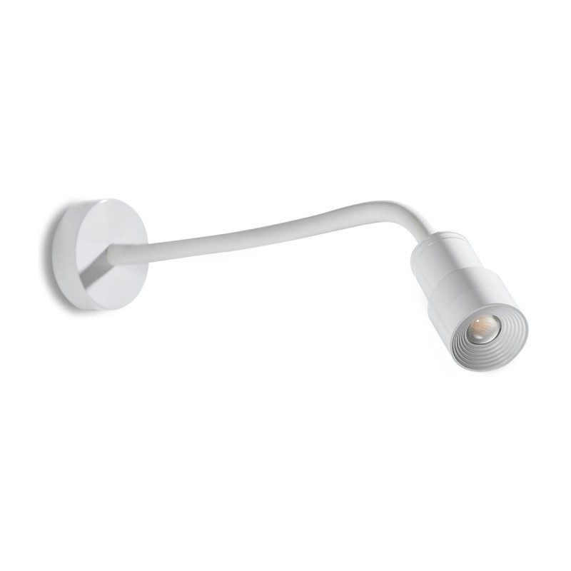 Azzardo Lampa Ścienna Lumi Flex Biała