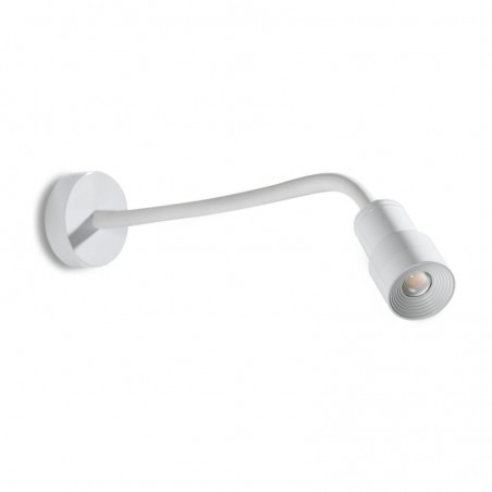 Azzardo Lampa Ścienna Lumi Flex Biała