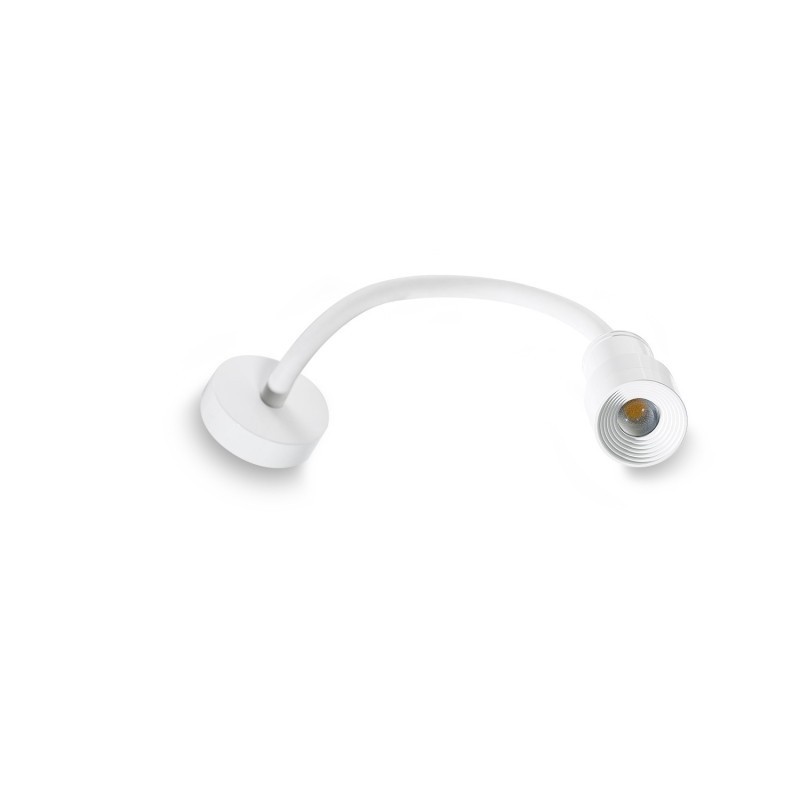 Azzardo Lampa Ścienna Lumi Flex Biała