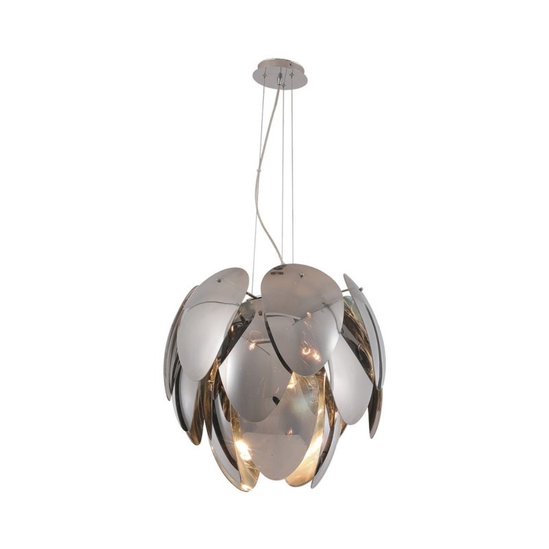 Azzardo Lampa Wisząca Antires Chromowana