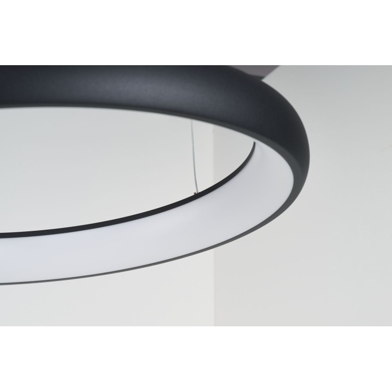 Azzardo Lampa Wisząca Antonio 81 Cct      Z Pilotem Czarna