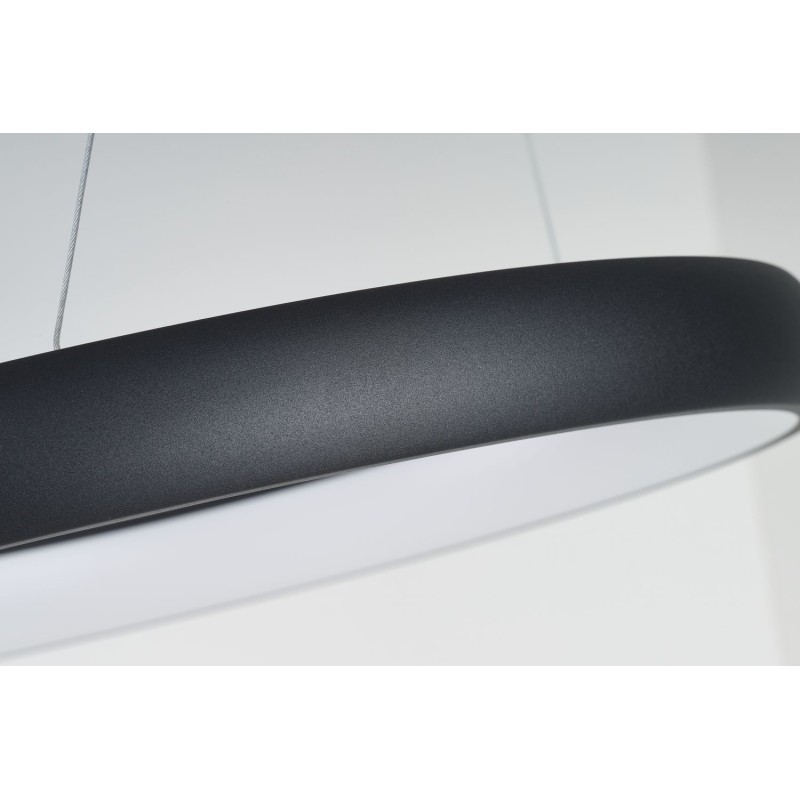 Azzardo Lampa Wisząca Antonio 81 Cct      Z Pilotem Czarna