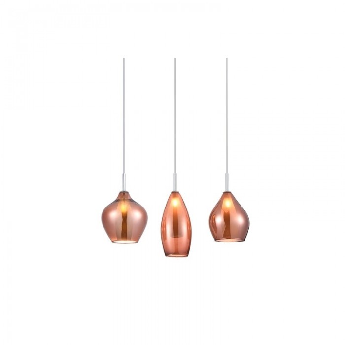 Azzardo Lampa Wisząca Amber Milano 3...