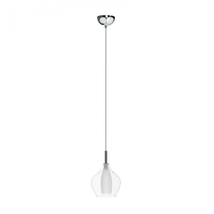 Azzardo Lampa Wisząca Amber Milano 1      Transparentna