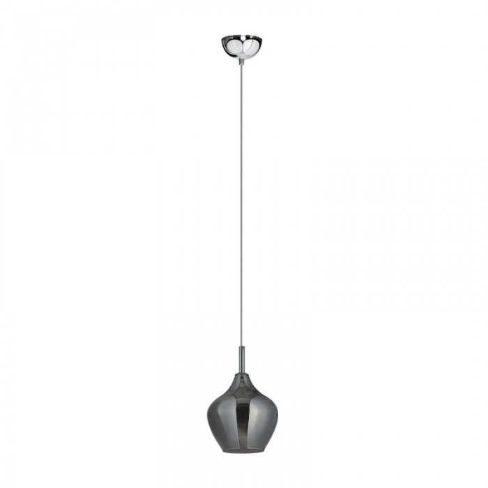 Azzardo Lampa Wisząca Amber Milano 1      Chromowana