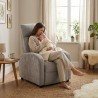 Fotel Relax Premium Jasny Szary