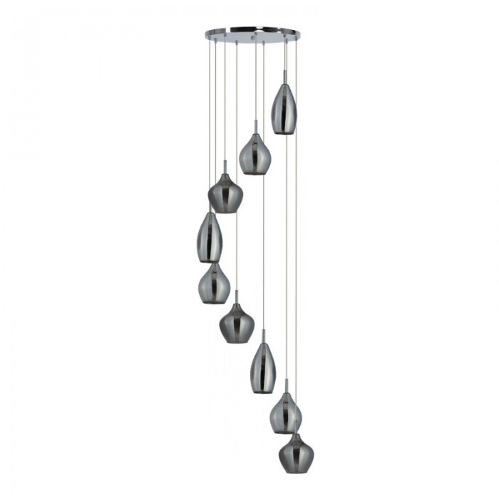 Azzardo Lampa Wisząca Amber Milano 9      Miedziana