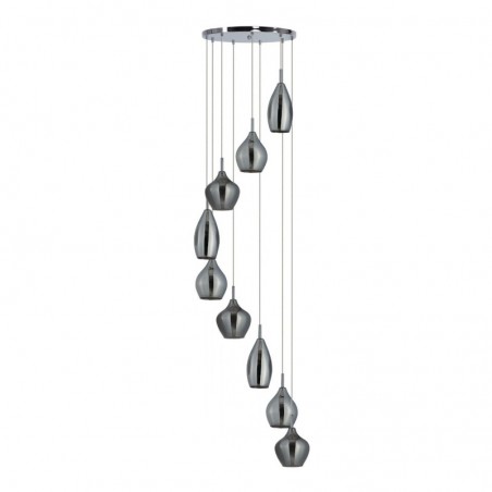 Azzardo Lampa Wisząca Amber Milano 9      Miedziana